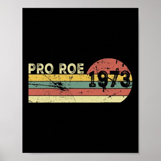 Roe 1973 Mijn baarmoeder Mijn keuze Prochoice Femi Poster (Voorkant)