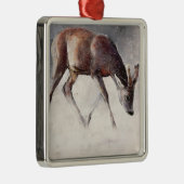 Roe Buck Winter 2000 Metalen Ornament (Rechts)