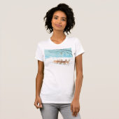 Roe Deer in Winter T-Shirt (Voorkant volledig)
