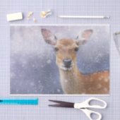 Roe Deer-ontkoppeling Tissuepapier (Craft)