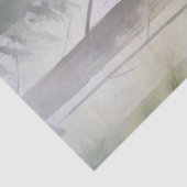 Roe Deer Redwood Forest Woodland Waterverf Tissuepapier (Detail)