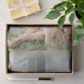 Roe Deer Redwood Forest Woodland Waterverf Tissuepapier (Geschenk)