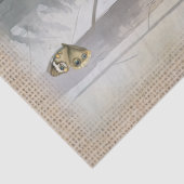 Roe Deer Redwood Forest Woodland Waterverf Tissuepapier (Detail)