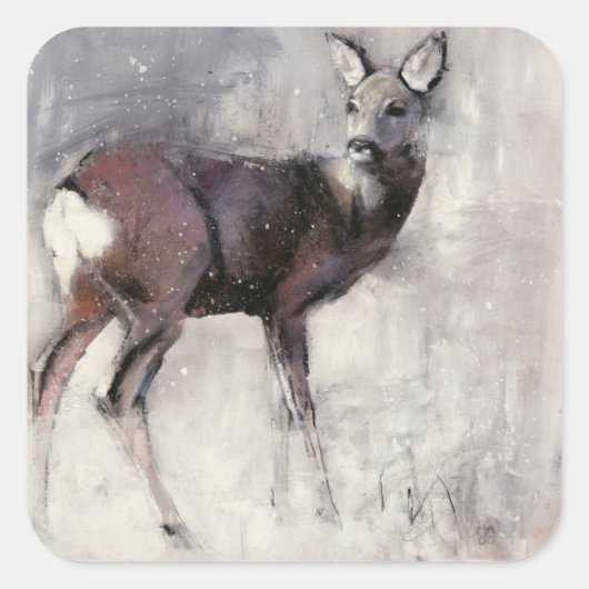 Roe Doe 2000 Vierkante Sticker (Voorkant)