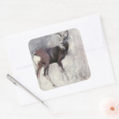 Roe Doe 2000 Vierkante Sticker (Envelop)