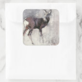 Roe Doe 2000 Vierkante Sticker (Tas)