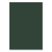 ROE Dusky Groen & Wit Eenvoudige Bruiloft Kaart (Achterkant)