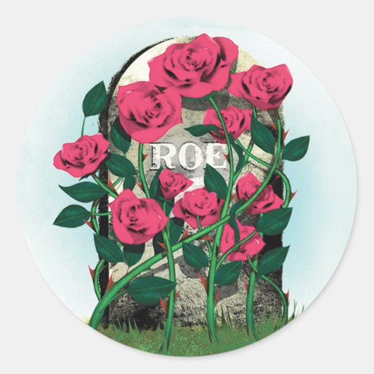 Roe Gravestone stickers (Voorkant)