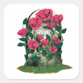 Roe Gravestone white background stickers (Voorkant)