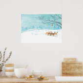 Roe-herder Winter Poster (Keuken)
