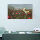 Roe in een beemdbanner spandoek (Beurs)