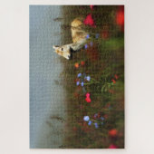 Roe in een beestje legpuzzel (Verticaal)