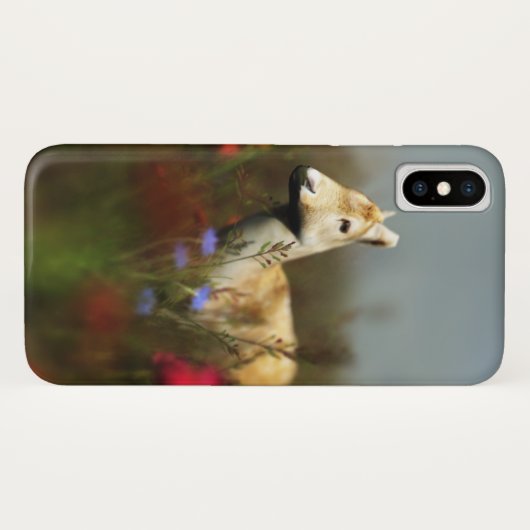 Roe in een Meadow iPhone Case-Mate Case (Achterkant (horizontaal))