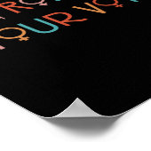 ROE ROE ROE ROE UW STEMMING POSTER (Hoek)