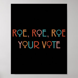 ROE ROE ROE ROE UW STEMMING POSTER