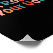 Roe Roe Roe Uw stem 88 Poster (Hoek)