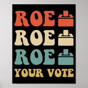 ROE ROE ROE UW STEMMING 886 POSTER