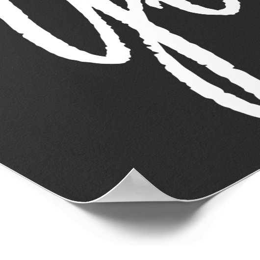 Roe Roe Roe Uw Stemverkiezing Poster (Hoek)