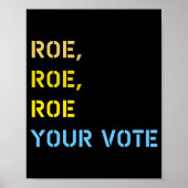 Roe roe uw stem 59 poster (Voorkant)