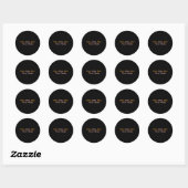 Roe Roe Uw stem Pro Choice Vrouwen Ronde Sticker (Vel)