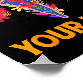 Roe Roe Your Vote - Bloemen Feministische Bloemen  Poster (Hoek)