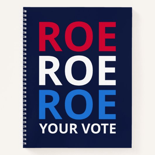 Roe Uw Stem I Notitieboek (Voorkant)