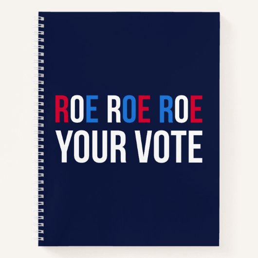 Roe Uw Stem II Notitieboek (Voorkant)