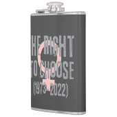 Roe V Wade Death Date Typografie Heupfles (Links)