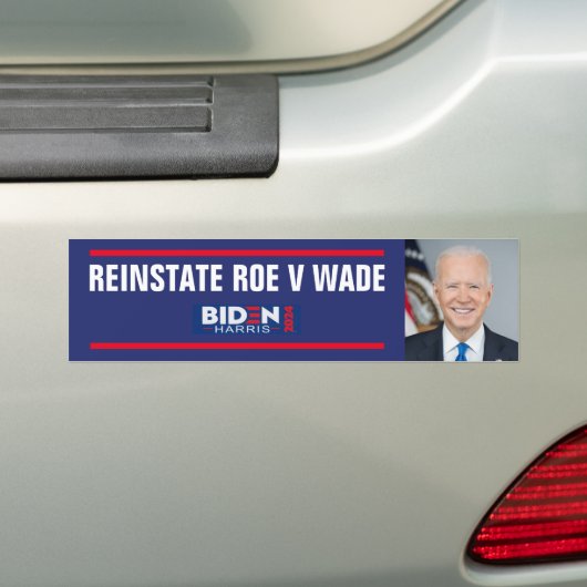 ROE V WADE HERSTELLEN BUMPERSTICKER (Op auto)