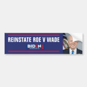 ROE V WADE HERSTELLEN BUMPERSTICKER (Voorkant)
