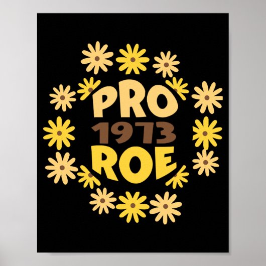 Roe v Wade Rights ProChoice Feminist Pro Poster (Voorkant)