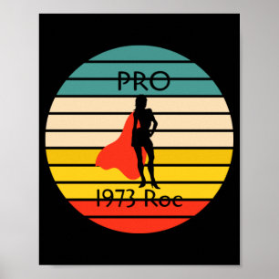 Roe Vs Wade Pro Choice Abortion Rights Vrouwen vri Poster