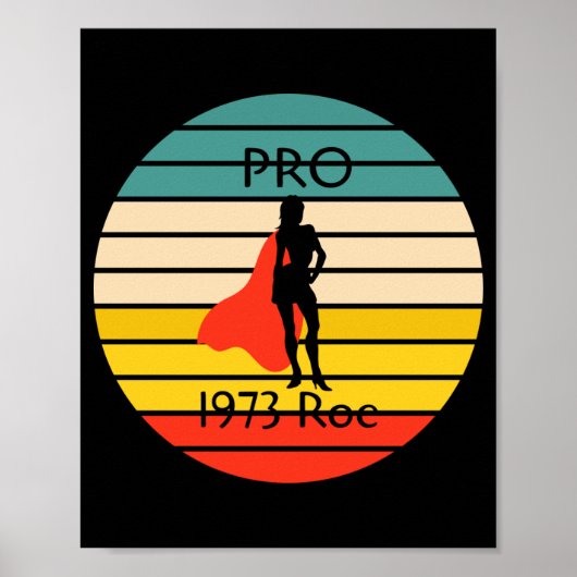 Roe Vs Wade Pro Choice Abortion Rights Vrouwen vri Poster (Voorkant)