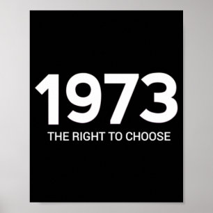 Roe vwadepro kiest het recht om te kiezen poster