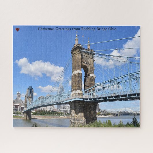 Roebling-brug Ohio legpuzzel (Horizontaal)