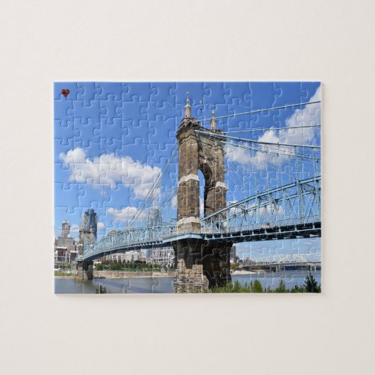 Roeblingbrug Ohio Legpuzzel (Horizontaal)