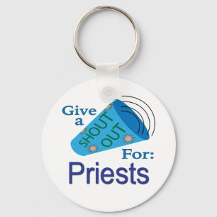 Roeep om priesters sleutelhanger