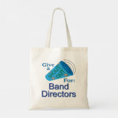 Roeep uit voor banddirecteurs tote bag (Achterkant)