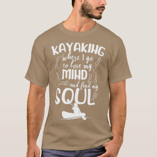 Roegeerkanoelroerder van kayakakkerbouwer t-shirt