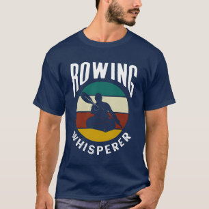 Roei Fluisteraar Roei Roeier Crew Sporten vintage  T-shirt
