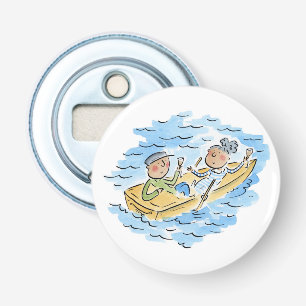 roeiboot button flesopener