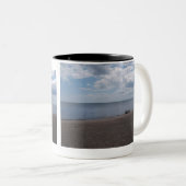 Roeiboot  tweekleurige koffiemok (Voorkant rechts)