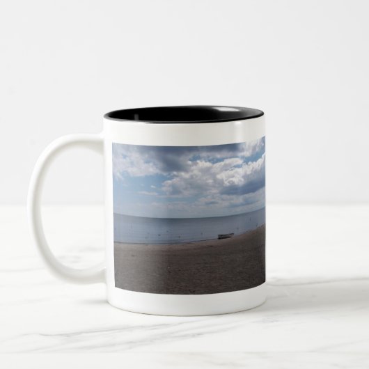 Roeiboot  tweekleurige koffiemok (Links)