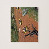 Roeiboten draaien de Colorado River op Legpuzzel (Verticaal)