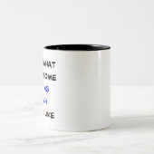 roeibus, geweldige tweekleurige koffiemok (Center)