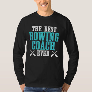 Roeicoach roeien boot roeier expert grafisch t-shirt