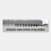 roeien, ATHLETES ROW ANDERE SPELEN Bumpersticker (Voorkant)