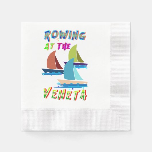 Roeien bij de Veneta Servet (Voorkant)