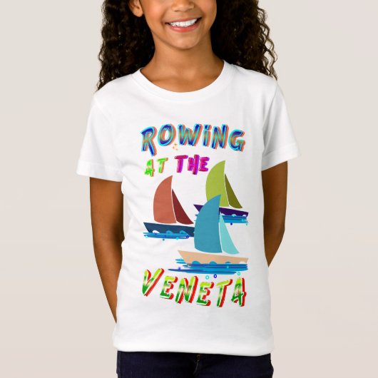 Roeien bij de Veneta T-shirt (Voorkant)