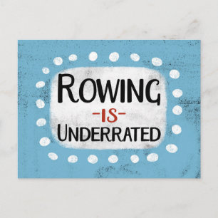 Roeien is ondergewaardeerd Briefkaart